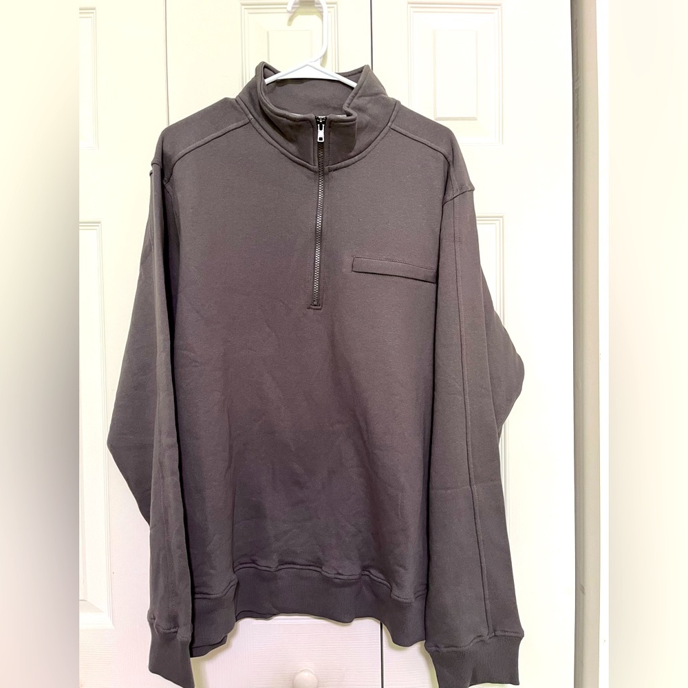 Clique, Size XL, 1/4 zip Sweatshirt